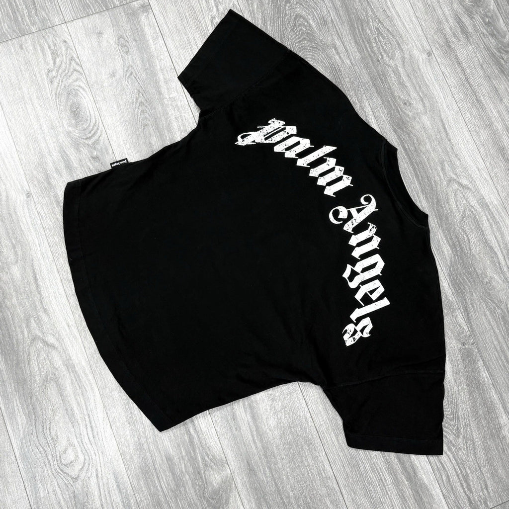 Size M - Palm Angels Classic Logo Over T-Shirt ' Black ' | GREAT CONDITION!