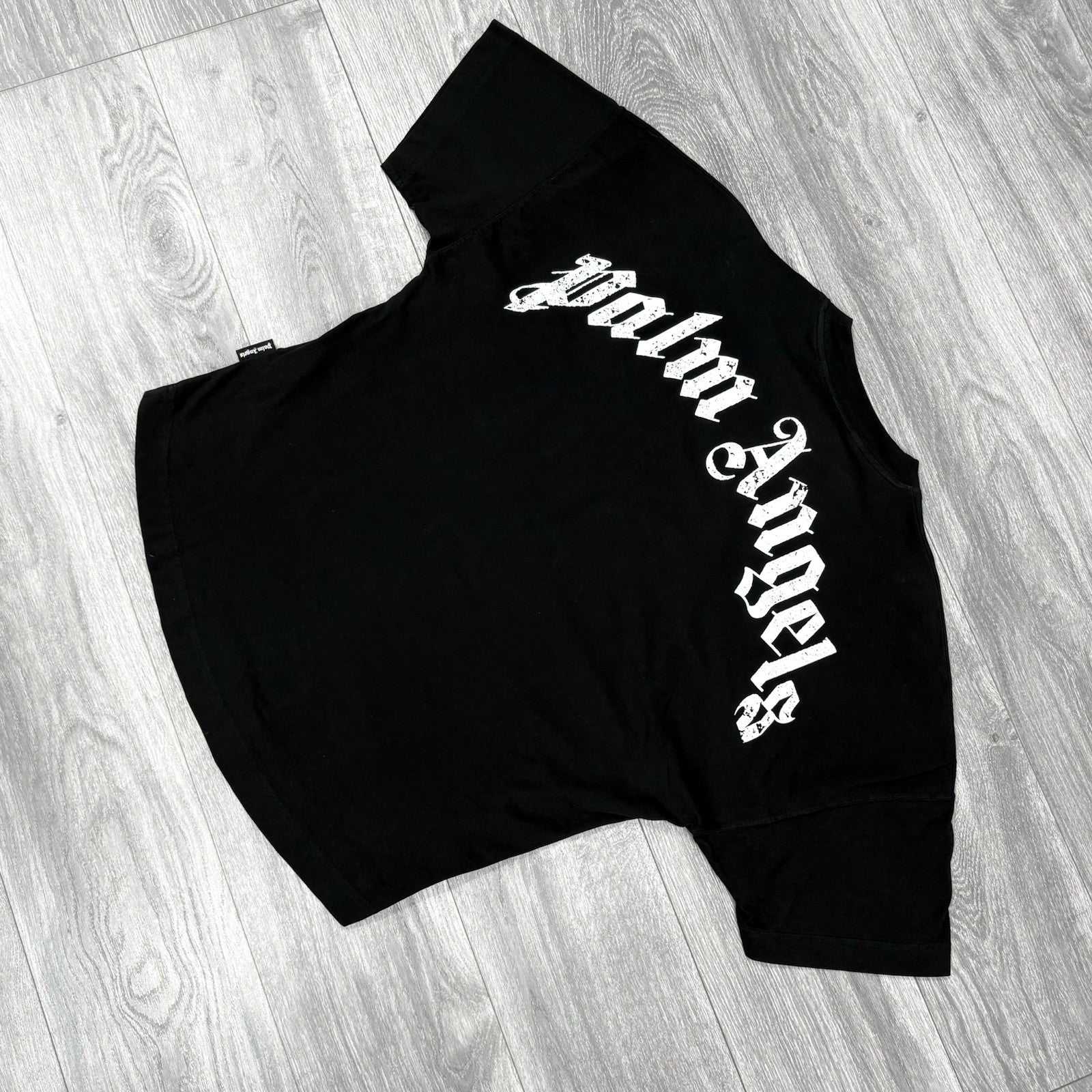 Size M - Palm Angels Classic Logo Over T-Shirt ' Black ' | GREAT CONDITION!