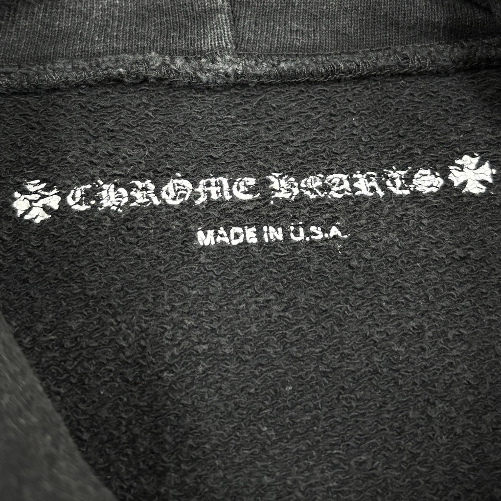 Size Small - Chrome Hearts x Matty Boy Flower Chomper Hoodie ' Black ' | CLEAN!