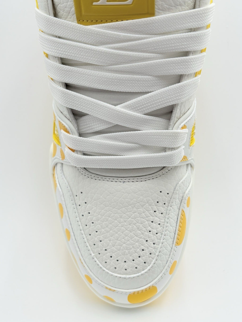 Size 6 LV (7-7.5 US) Louis Vuitton x Yayoi Kusama ' White Yellow ' | BRAND NEW!