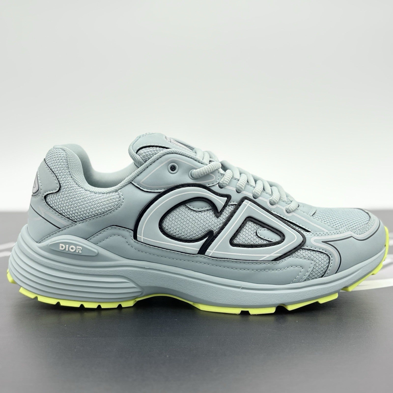 Size 41 (8 US) Dior B30 Reflective CD30 ' Blue Neon Yellow ' | EXCELLENT COND!