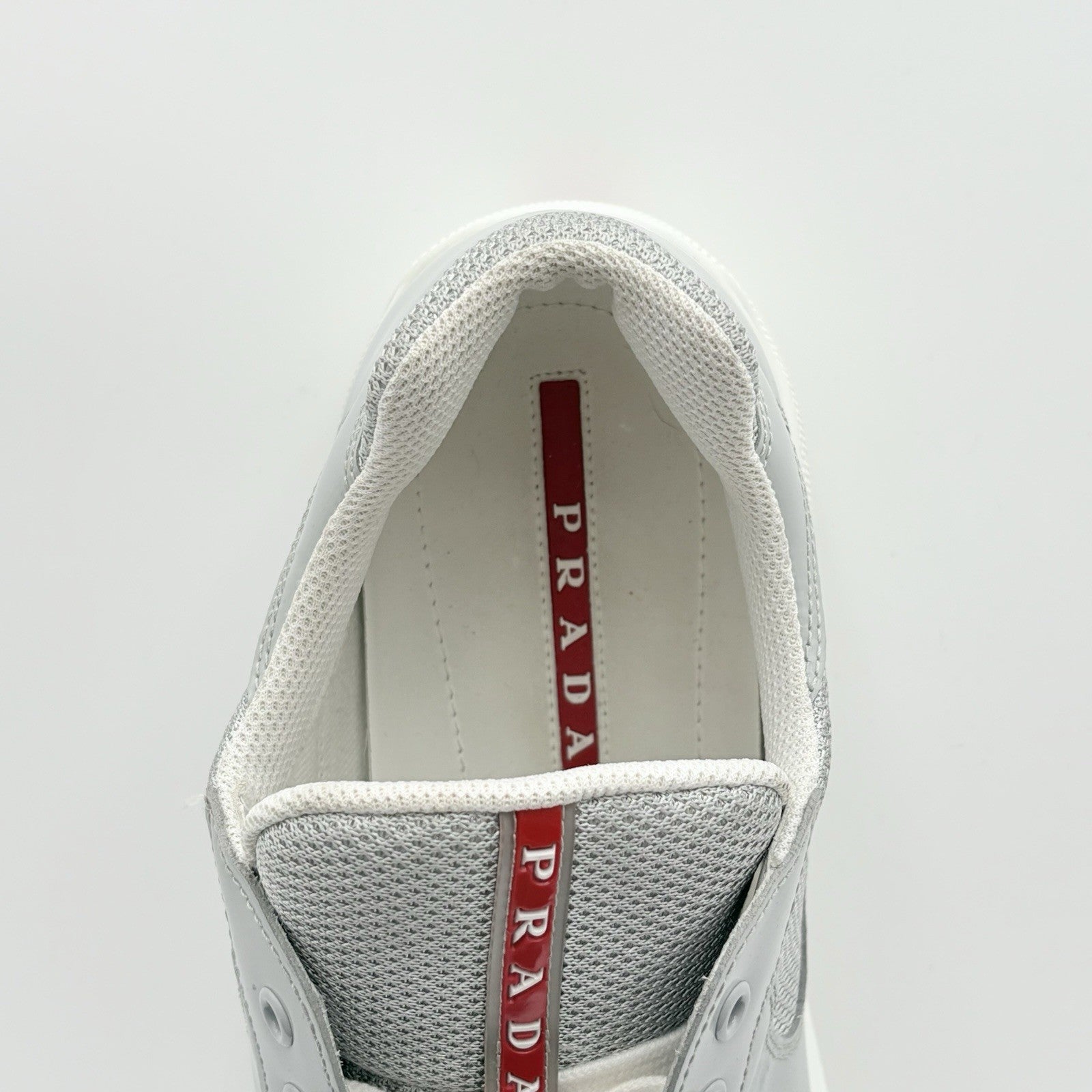 Size 10 UK (11 US) - Prada America Cup ' Grey White ' | GREAT CONDITION!