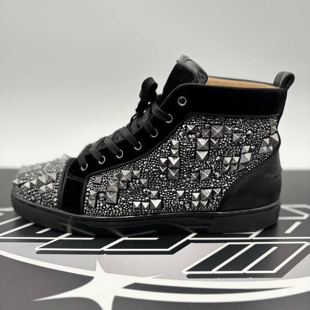 Size 43.5 (10.5 US) -Christian Louboutin Louis Max ' Multi Black ' | GREAT