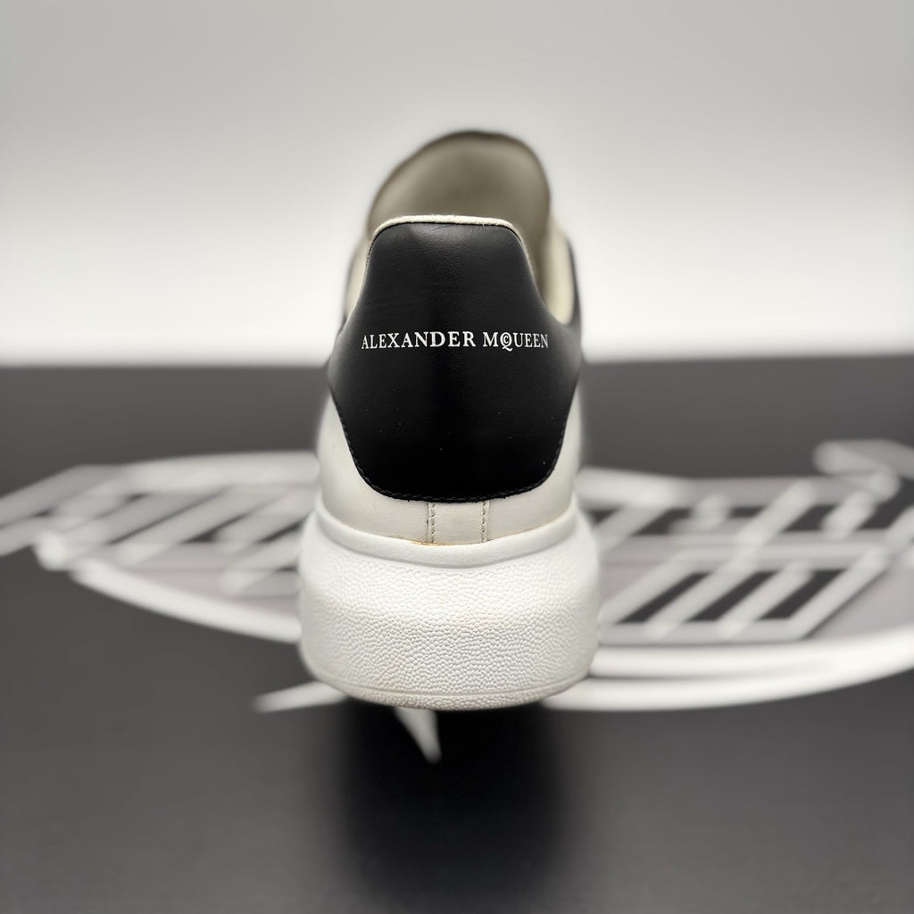 Size 41 (8 US) - Alexander McQueen Oversized Studded ' White Black ' | GREAT!