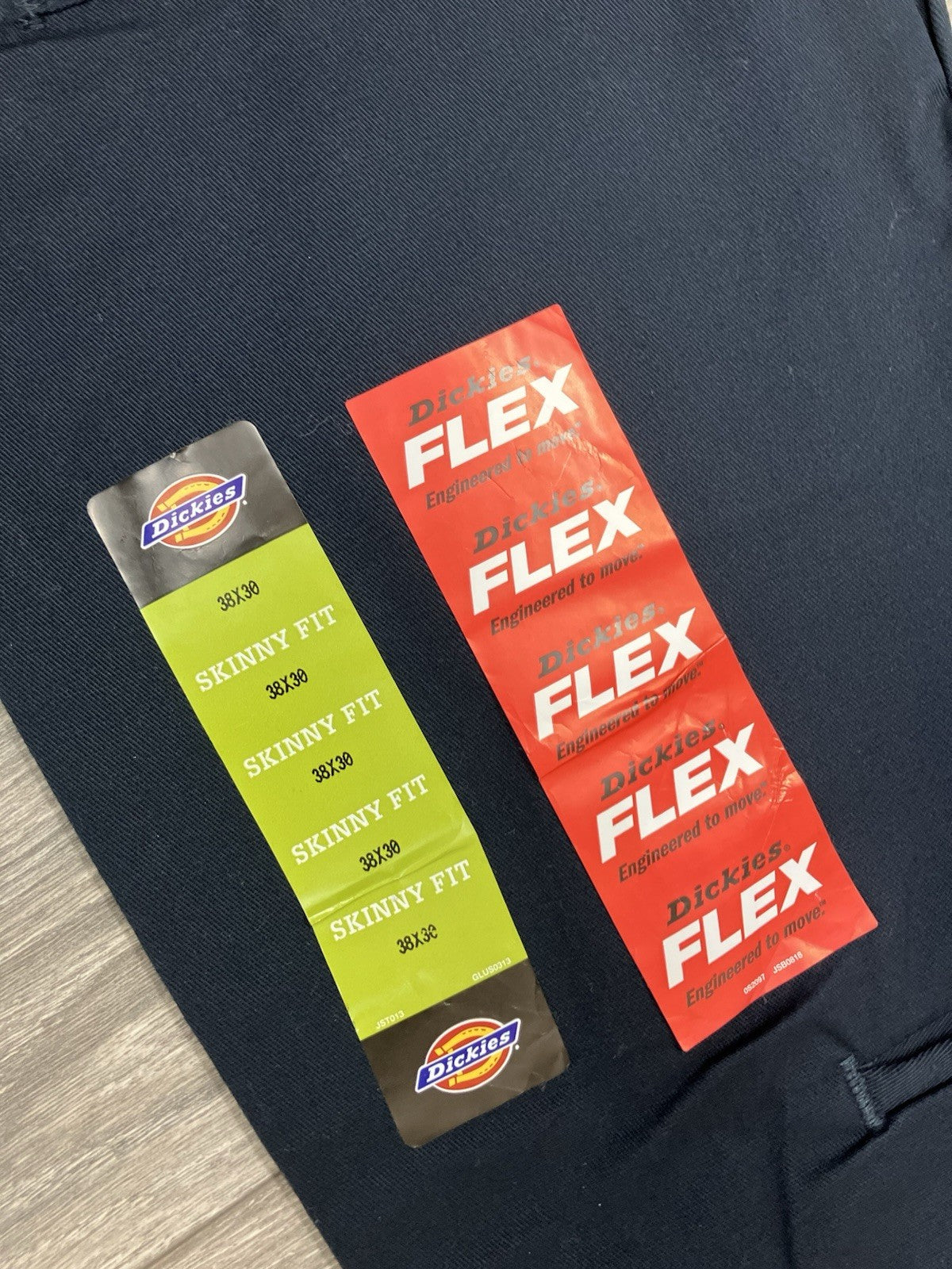 Size 38 - That’s A Awful Lot Of Cough Syrup Flared Dickies ' Blue ' | NEW!