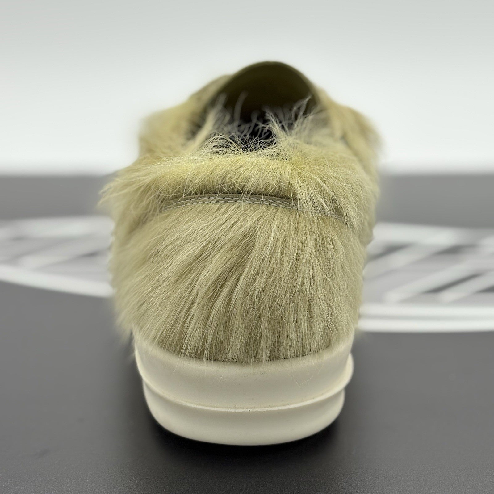 Size 41 (8 US) Rick Owens Low Leather  ' Acid Hair ' | SUPER CLEAN!