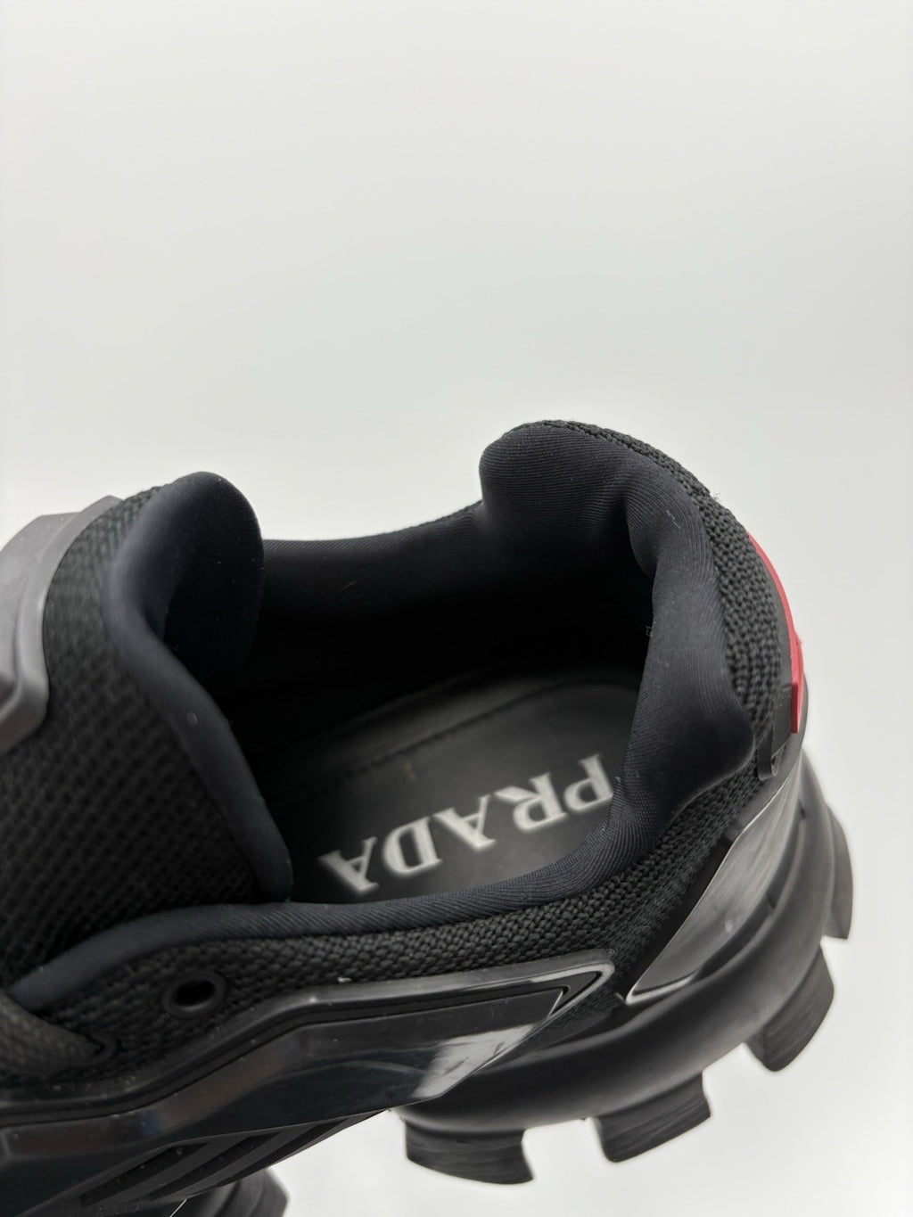 Size 7 UK (8 US) - Prada Cloudbust Thunder ' Black ' | GREAT CONDITION!