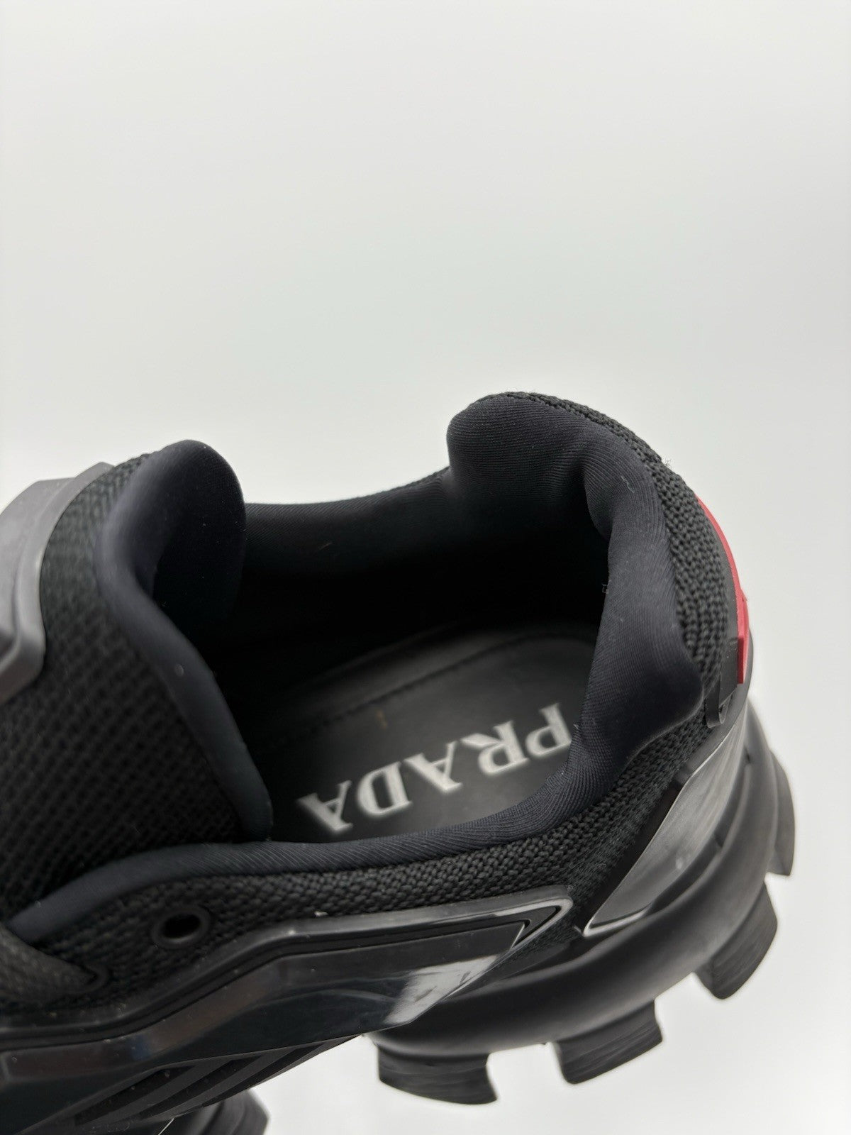 Size 7 UK (8 US) - Prada Cloudbust Thunder ' Black ' | GREAT CONDITION!
