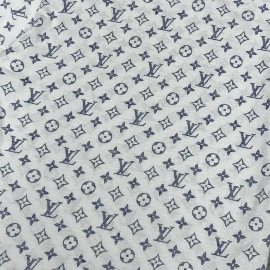 Size M - Louis Vuitton Monogram Printed With Chain ' White Blue ' | SUPER CLEAN!