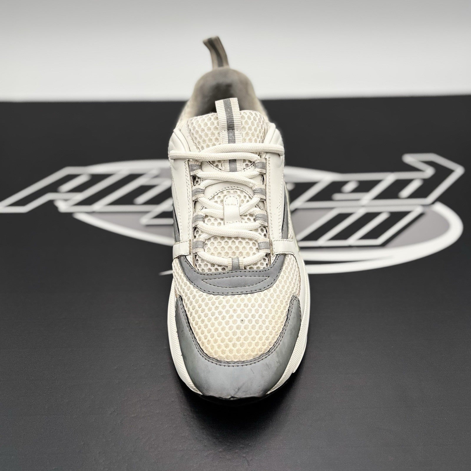 Size 41 (8 US) - Dior B22 Sneaker ' White Reflective '