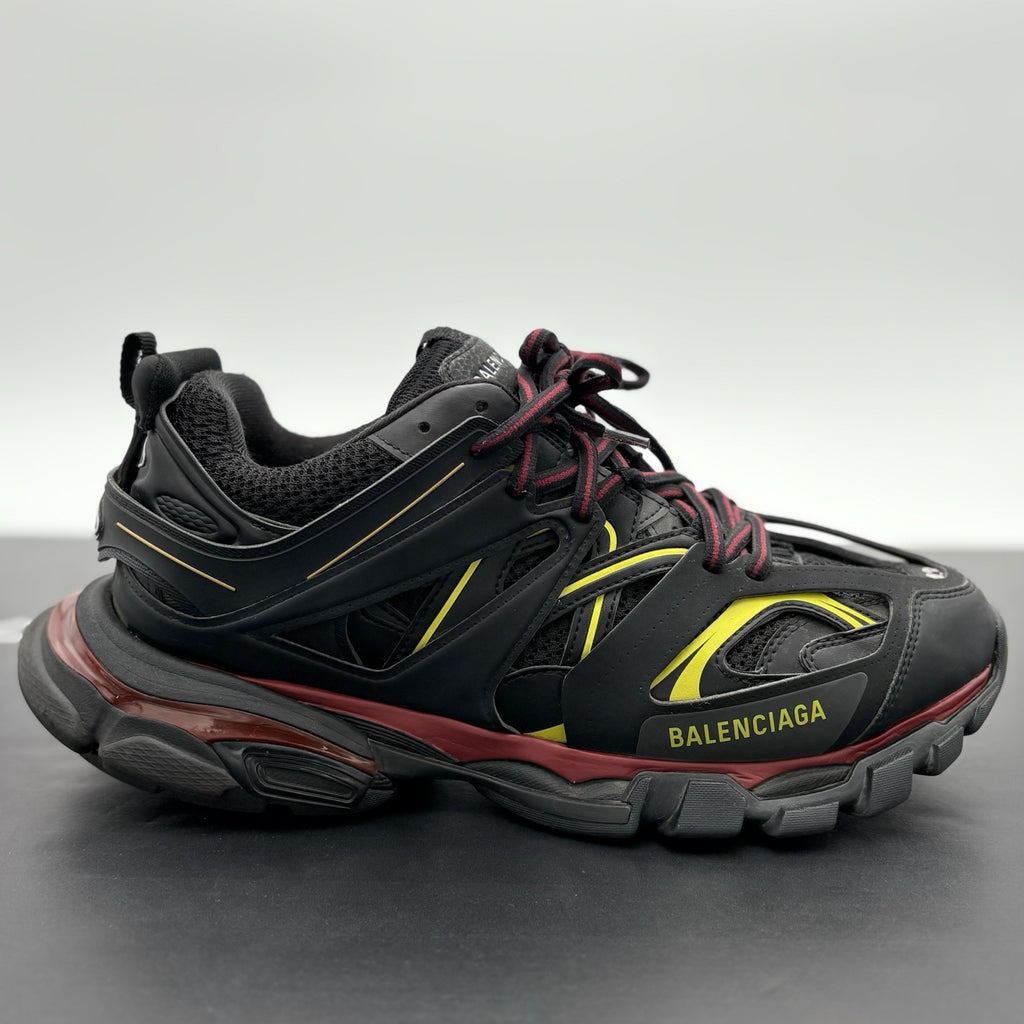 Size 43 (10 US) - Balenciaga Track Sneaker ' Black Bordeaux ' | SUPER CLEAN!