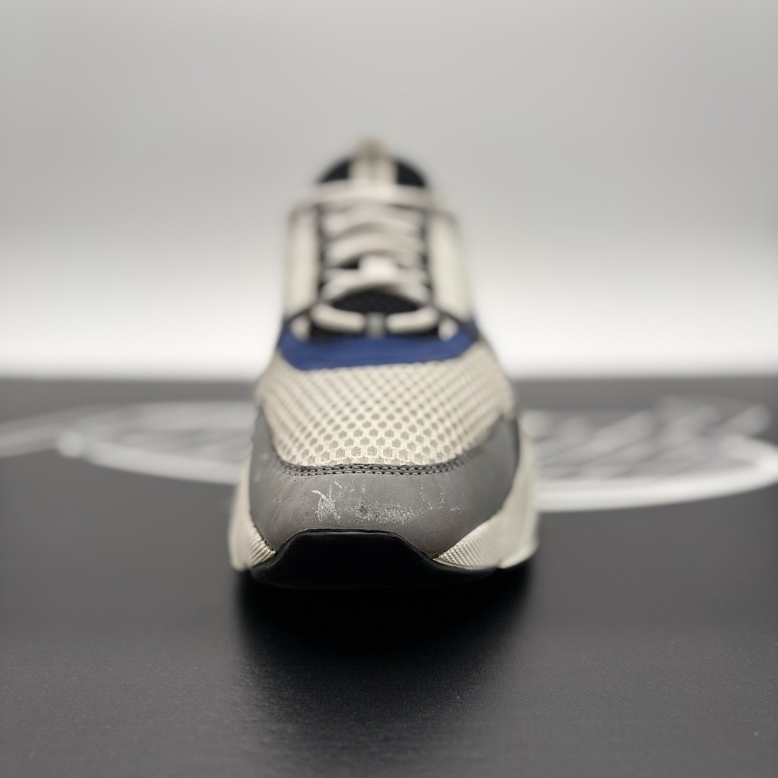 Size 46 EU (13 US) - Dior B22 Sneaker ' White, Blue, Black Reflective '