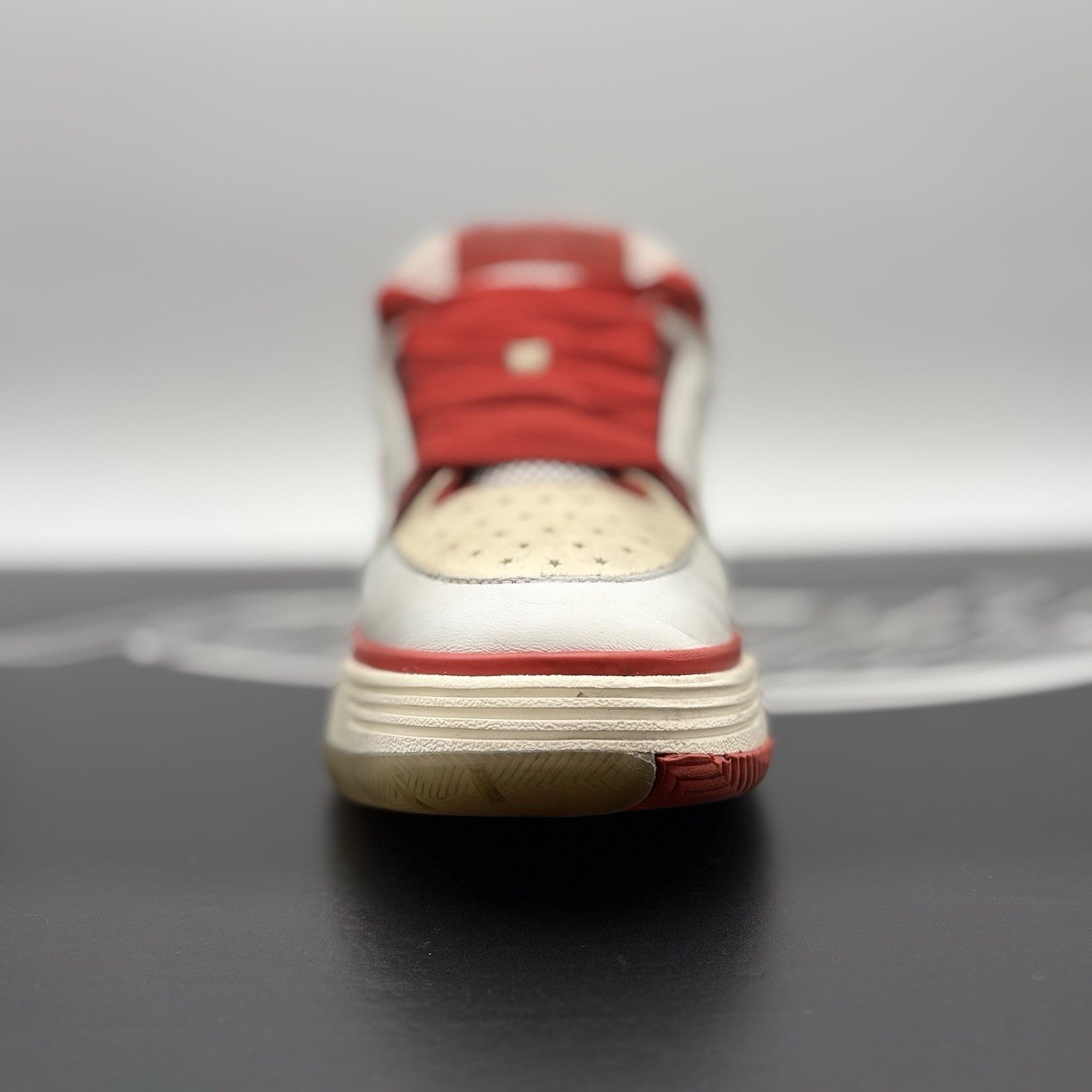 Size 42 (9 US) Amiri MA-1 ' White, Red ' | GOOD CONDITION!