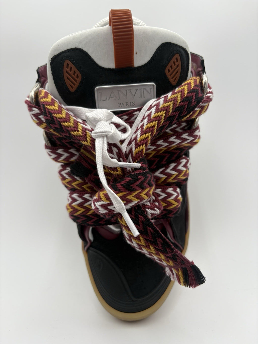 Size 41 (8 US) - Lanvin Curb Sneaker ' Black Honey ' | EXCELLENT CONDITION!