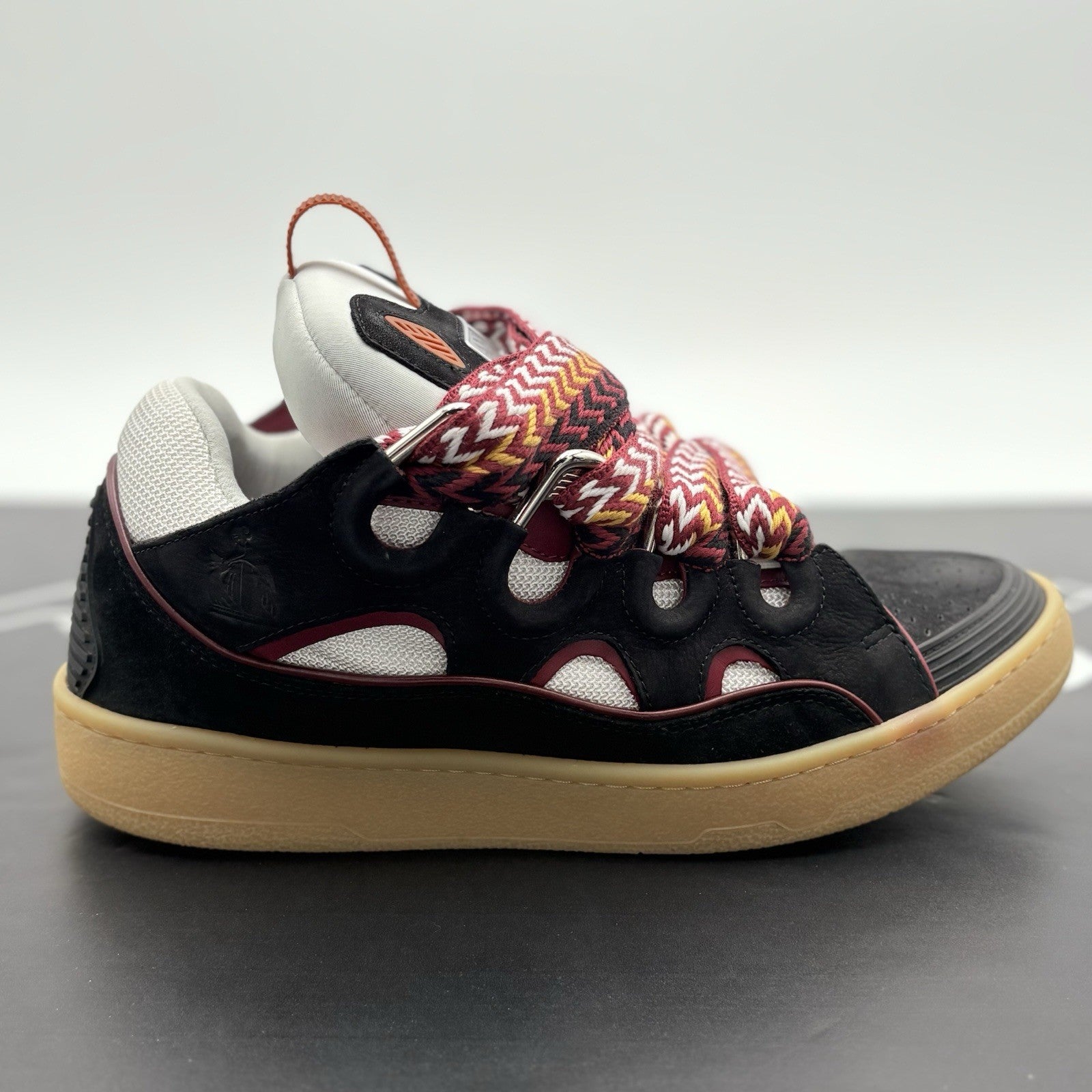 Size 41 (8 US) - Lanvin Curb Sneaker ' Black Honey ' | EXCELLENT CONDITION!
