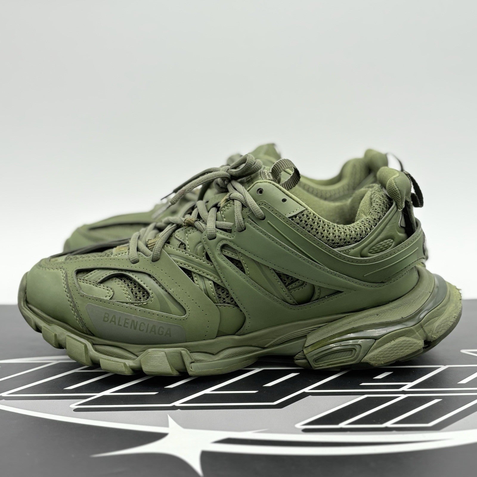 Size 42 (9 US) - Balenciaga Track Sneakers ' Khaki Green ' | GREAT CONDITION!