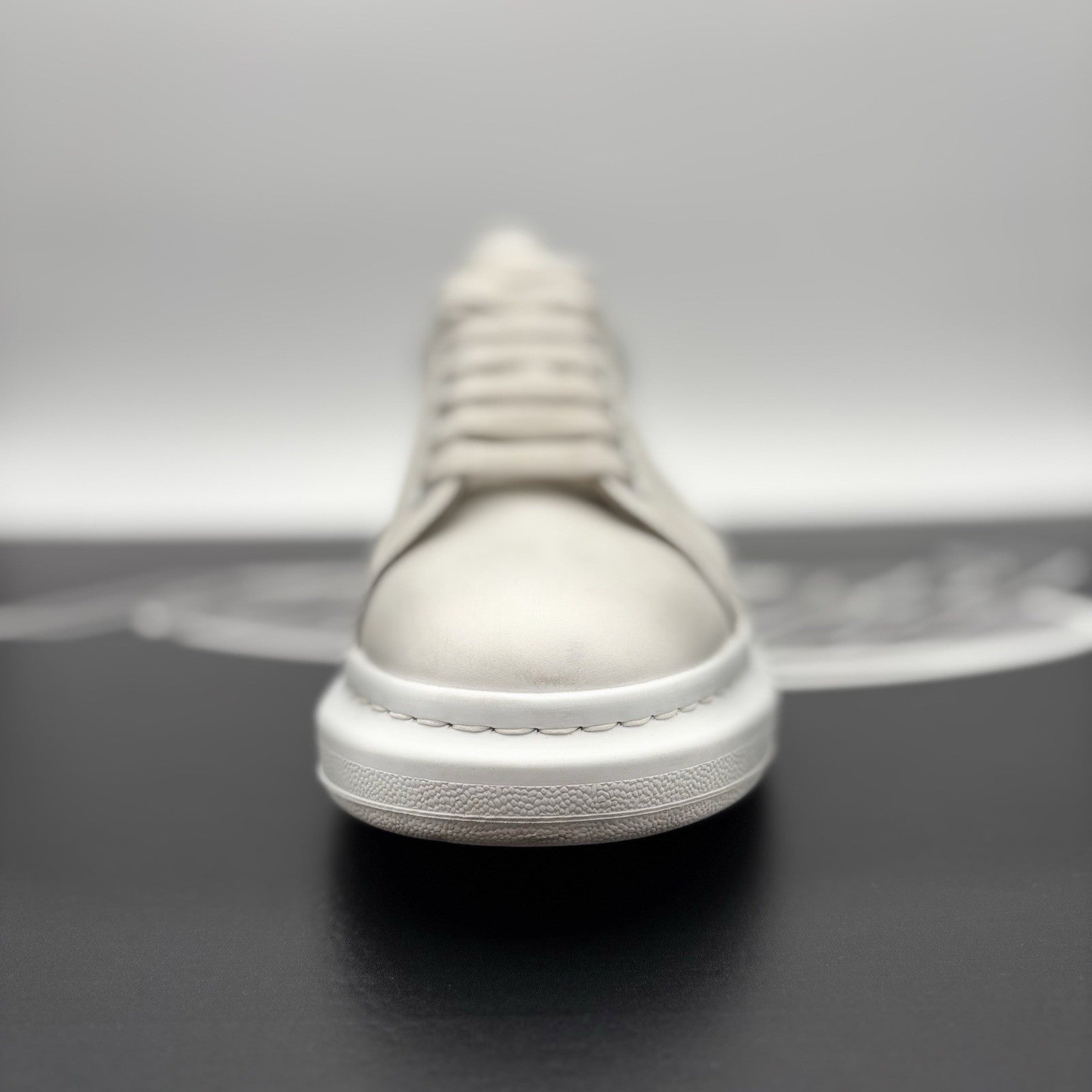 Size 47 (14 US) - Alexander McQueen ' White Black ' | GREAT CONDITION!