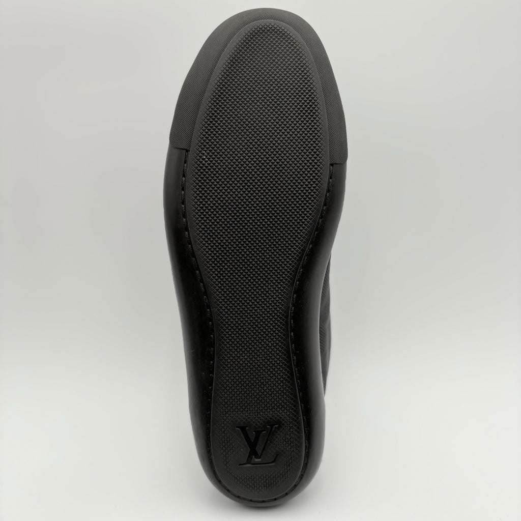 Size 7 LV (8-8.5 US) - Louis Vuitton Damier Low Top ' Black ' | GOOD CONDITION!