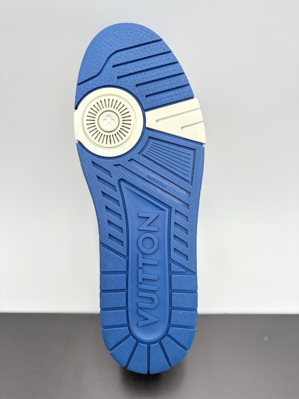 Size 10 LV (11-11.5 US) Louis Vuitton Trainer ' White Blue ' | SUPER CLEAN!