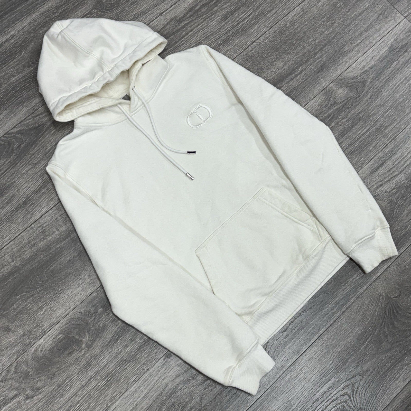 Size Medium - Christian Dior Hoodie Icon ' White ' | GOOD CONDITION!