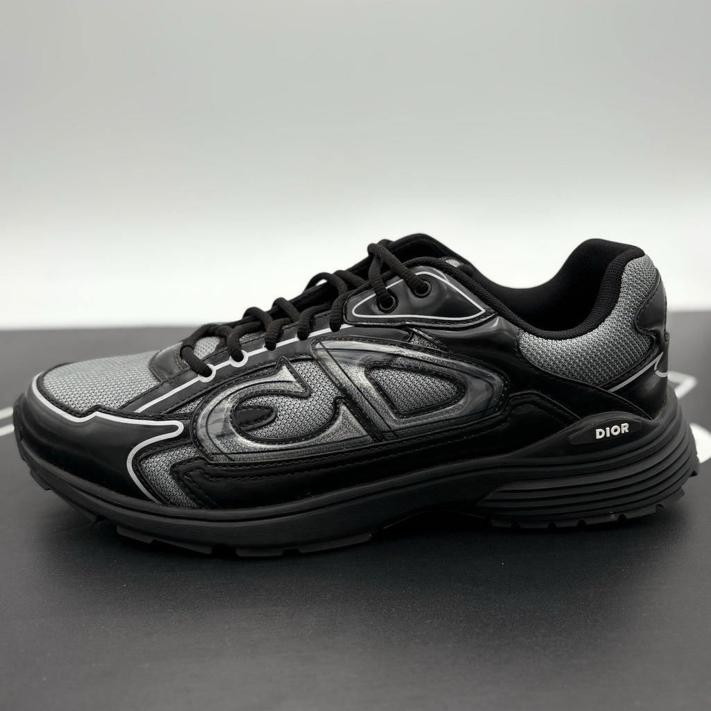 Size 45 (12 US) Dior B30 Reflective Sneaker ' Black Gray ' | EXCELLENT COND!