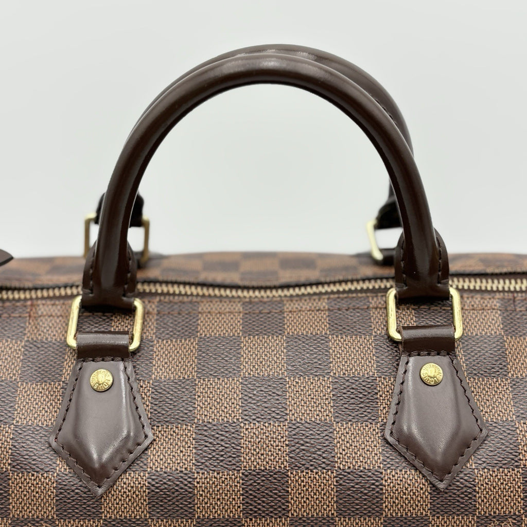 Louis Vuitton Speedy Bandouliere 35 Bag ' Damier Ebene '