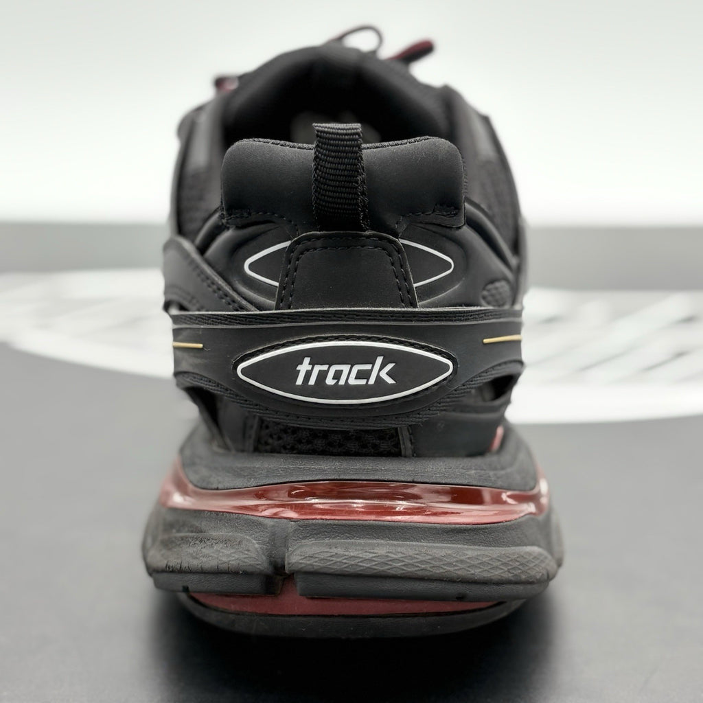 Size 43 (10 US) - Balenciaga Track Sneaker ' Black Bordeaux ' | SUPER CLEAN!