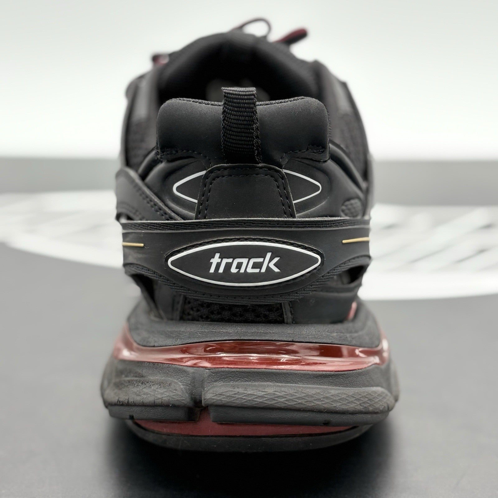 Size 43 (10 US) - Balenciaga Track Sneaker ' Black Bordeaux ' | SUPER CLEAN!