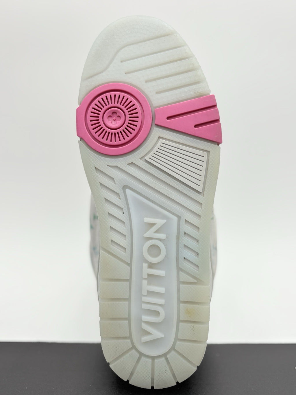 Size 5 LV (6-6.5 US) Louis Vuitton Skate ' Grey Monogram Multicolor ' | CLEAN!
