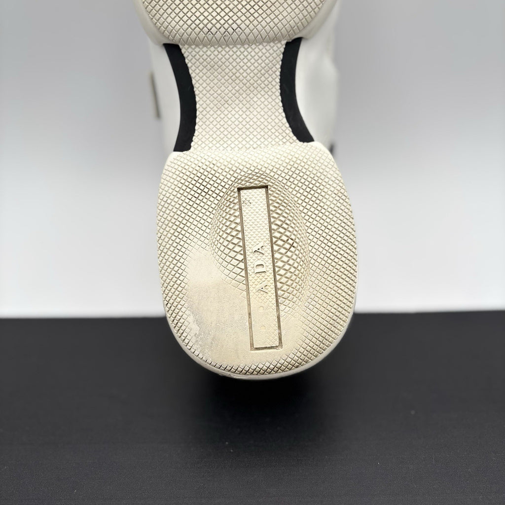 Size 6.5 UK (7.5 US) - Prada Cloudbust Sneaker ' White Black ' | GOOD CONDITION!