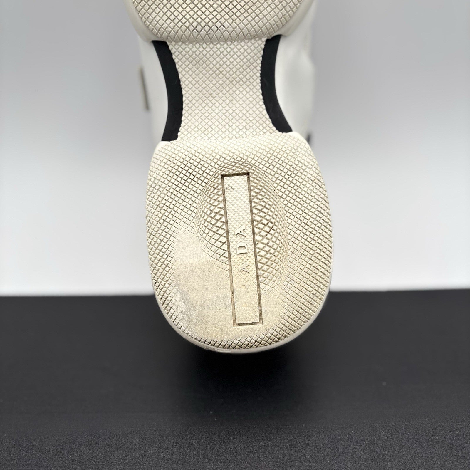 Size 6.5 UK (7.5 US) - Prada Cloudbust Sneaker ' White Black ' | GOOD CONDITION!