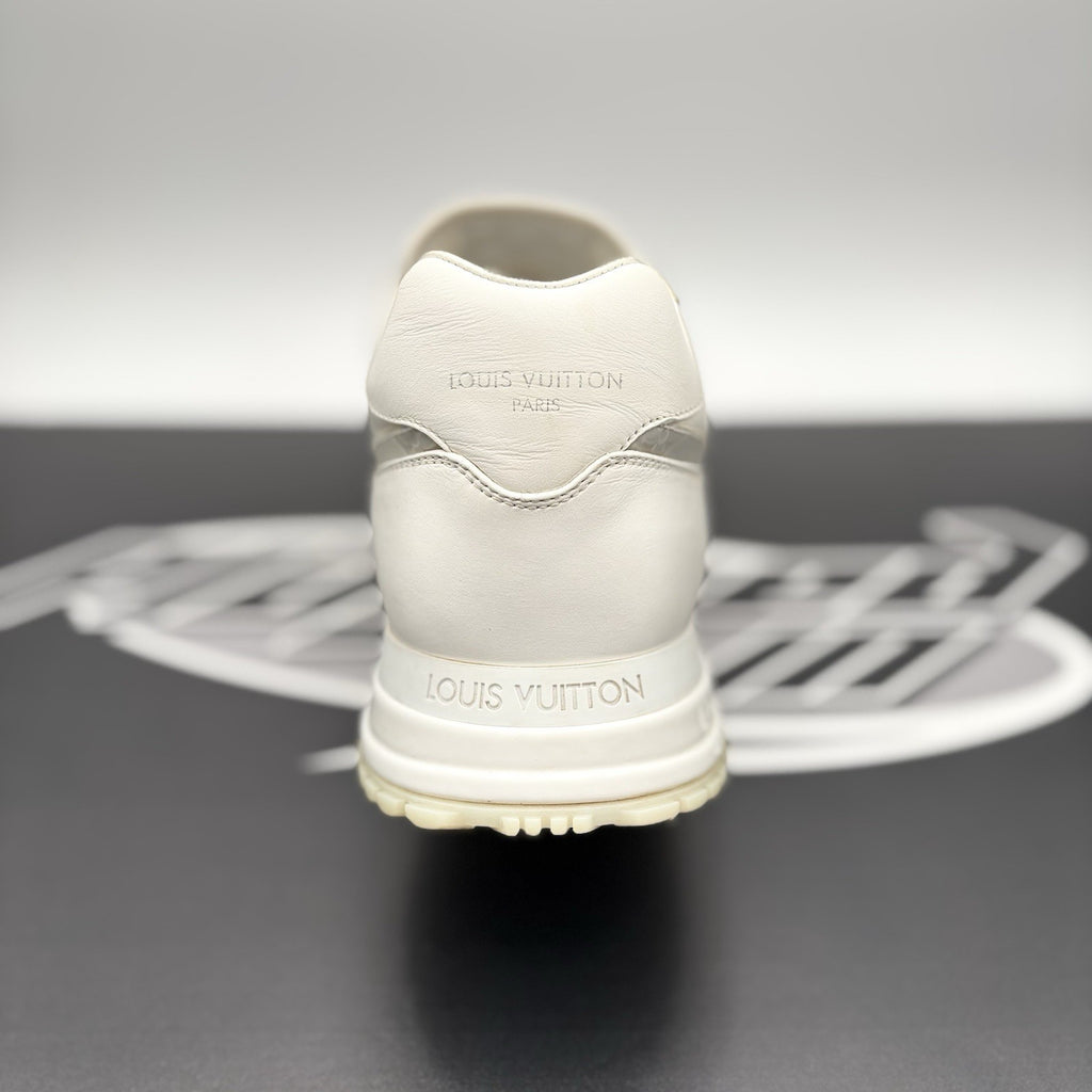 Size 12 LV (13-13.5 US) Louis Vuitton Run Away Sneaker ' White ' | GOOD!