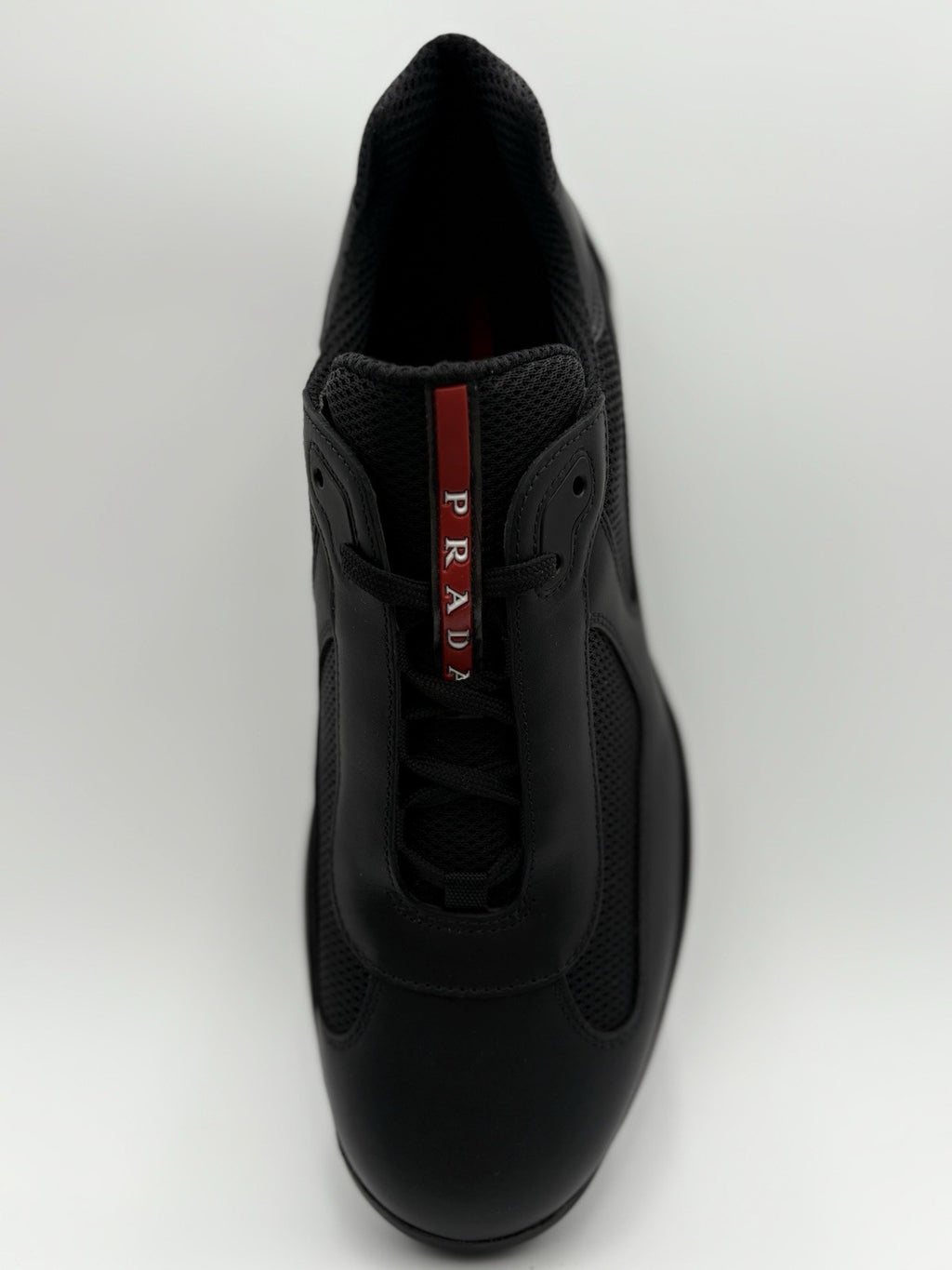 Size 8 UK (9 US) - Prada Americas Cup ' Black ' | EXCELLENT CONDITION!
