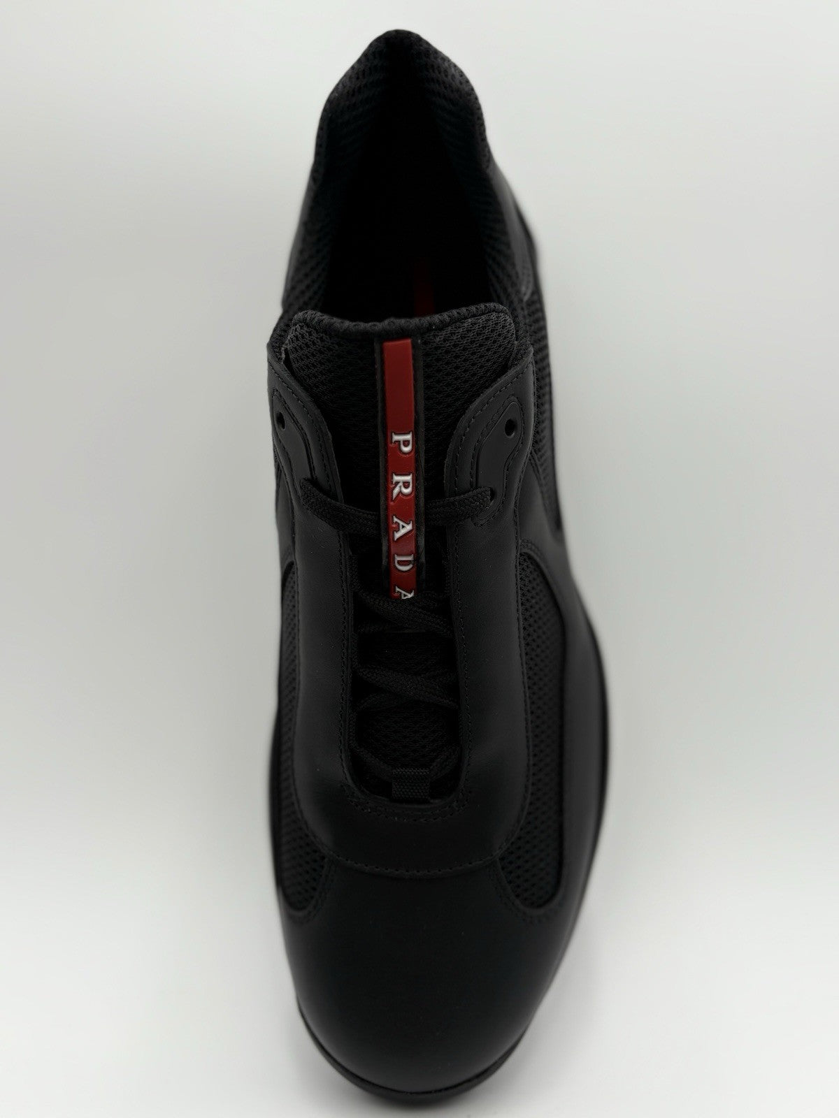 Size 8 UK (9 US) - Prada Americas Cup ' Black ' | EXCELLENT CONDITION!