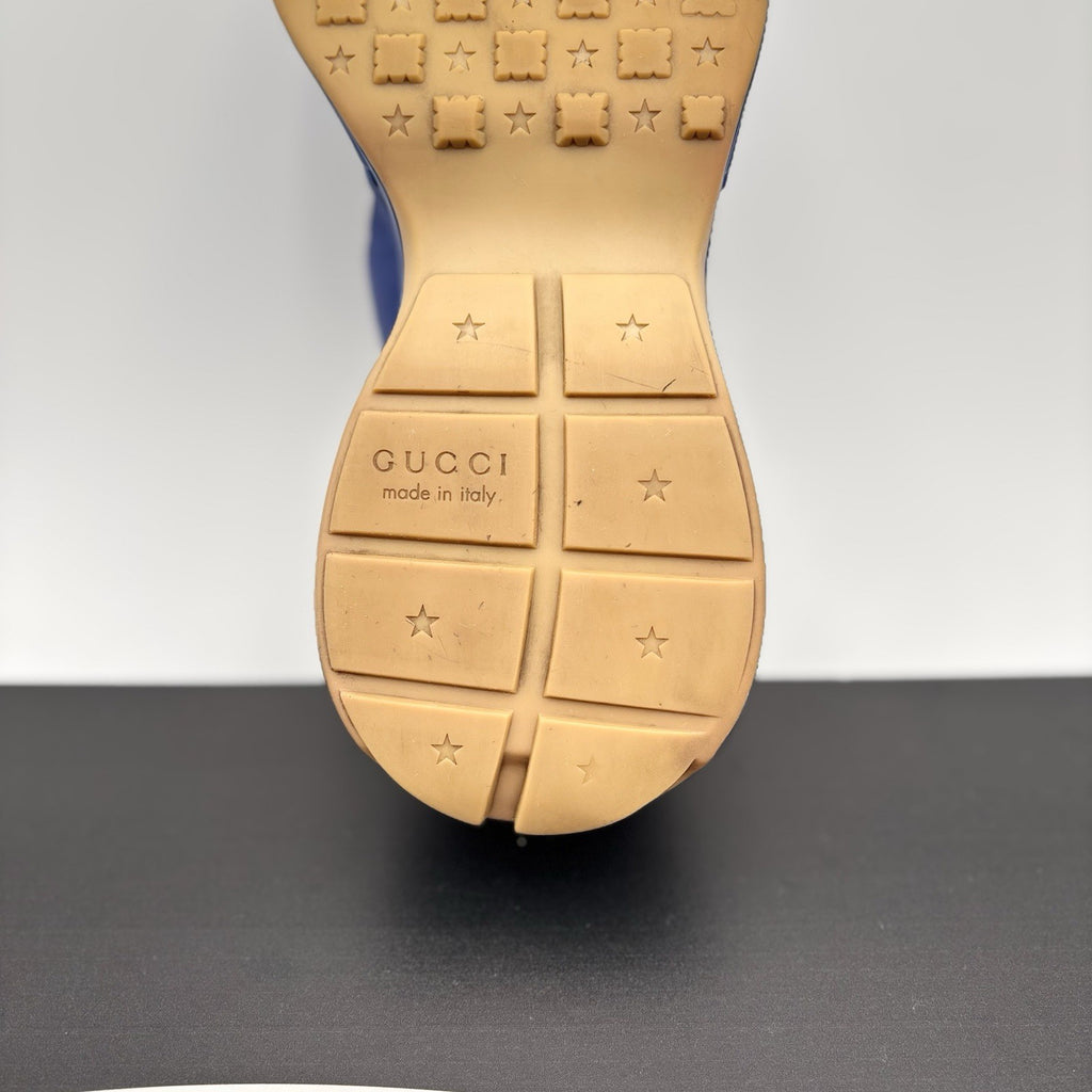 Size 8 G (8.5 US) - Gucci Rhyton MLB Edition ' New York Yankees Blue '