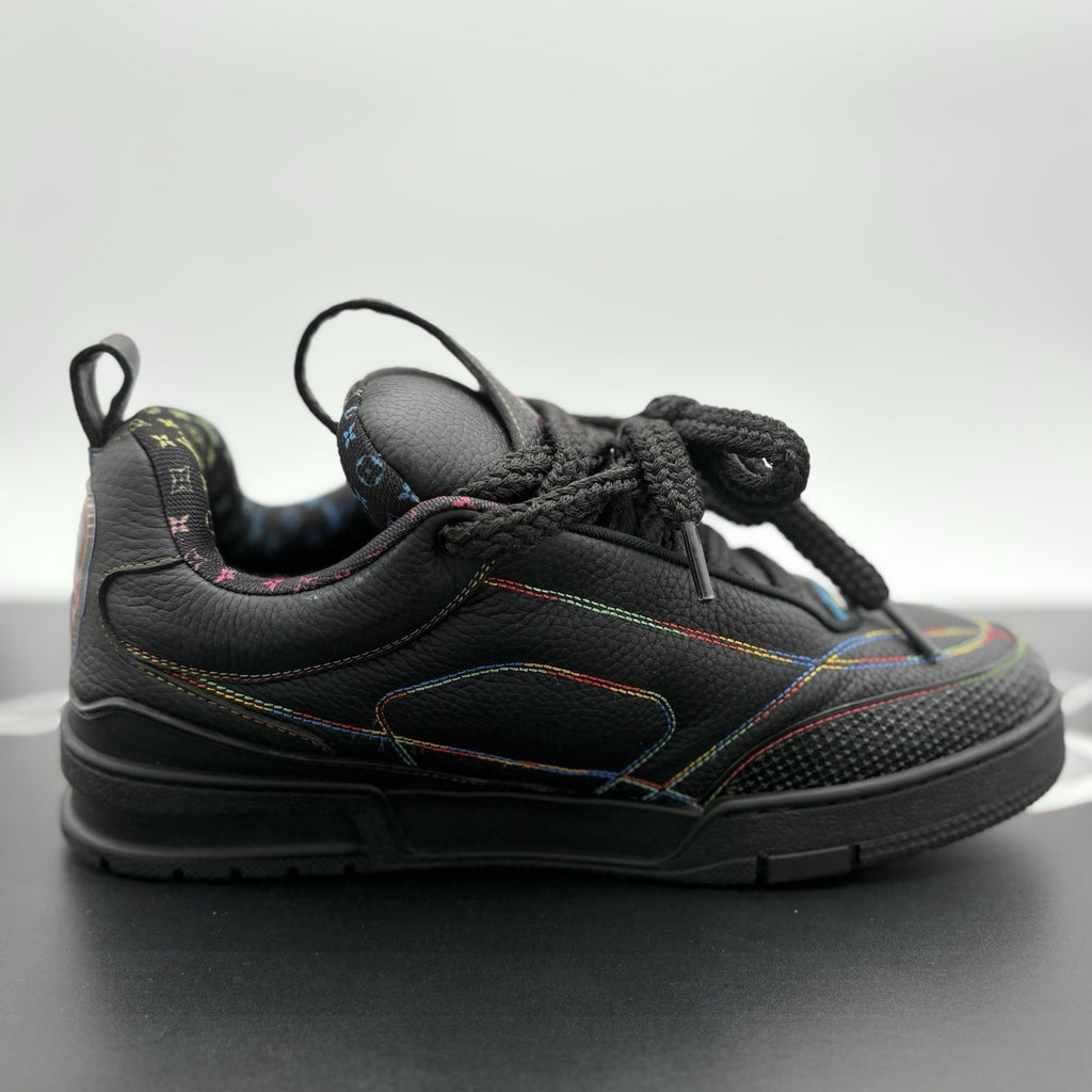 Size 9 LV (10-10.5 US) - Louis Vuitton Skate ' Black Multicolor ' | SUPER CLEAN!