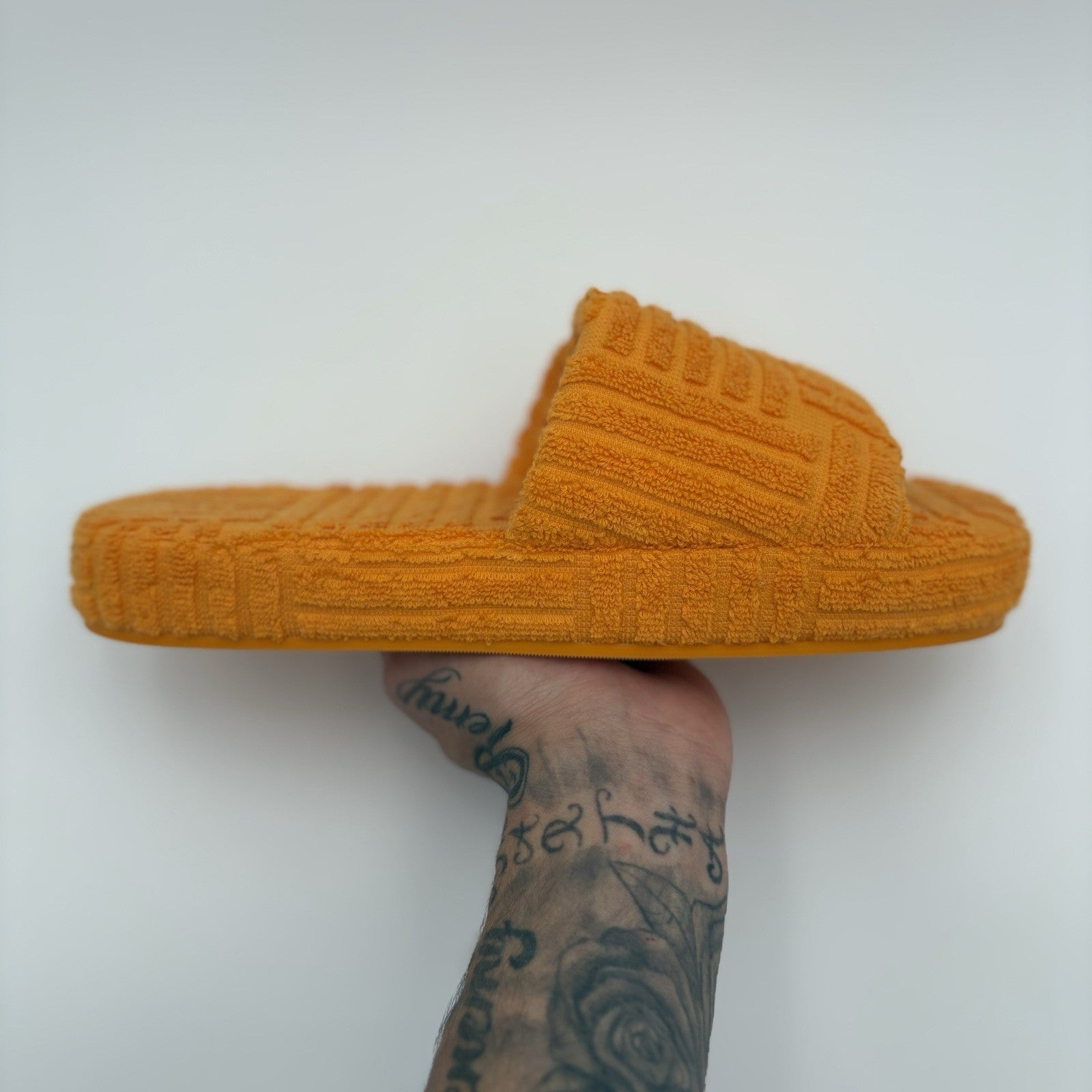 Size 42 (9 US) - Bottega Veneta ' Orange ' Sandals Slides Slippers | NEW!