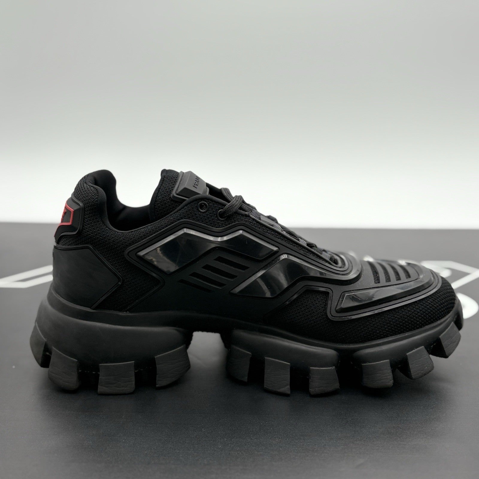 Size 7 UK (8 US) - Prada Cloudbust Thunder ' Black ' | GREAT CONDITION!