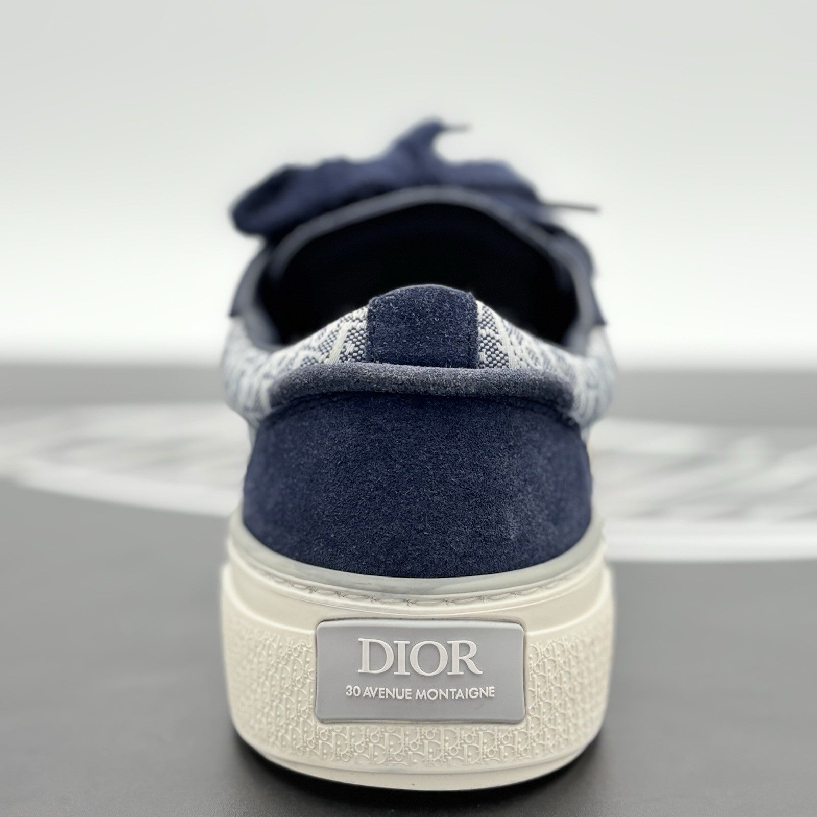 Size 41 (8 US) - Dior B33 ' Oblique Navy Blue ' | SUPER CLEAN!