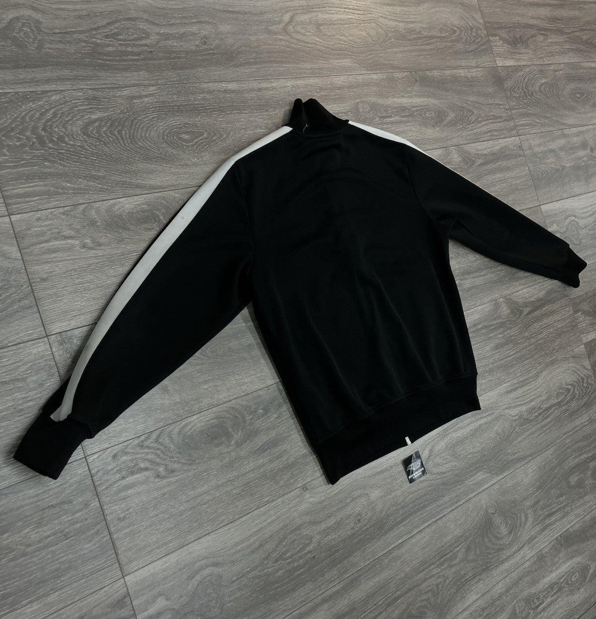 Size L - Palm Angels Classic Track Jacket ' Black White '