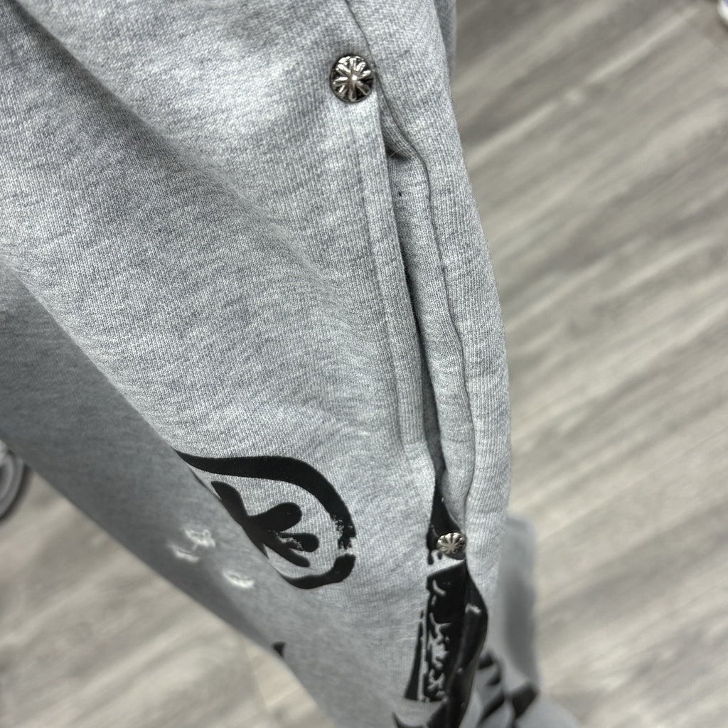 Size M - Lost Shdws Distressed Complexcon Exclusive Sweatpants ' Grey ' | NEW!