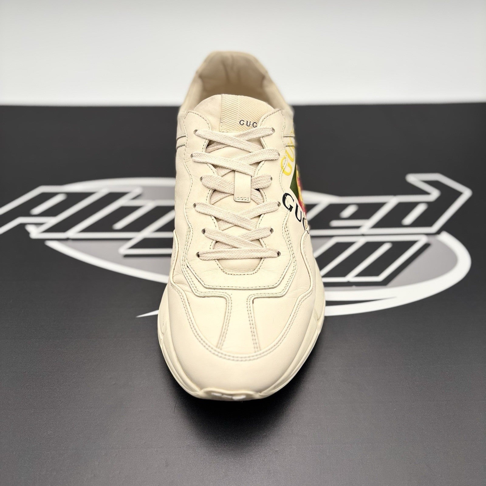 Size 7.5 G (8 US) Gucci Rhyton GG  ‘ Gucci logo ’ | GOOD CONDITION!