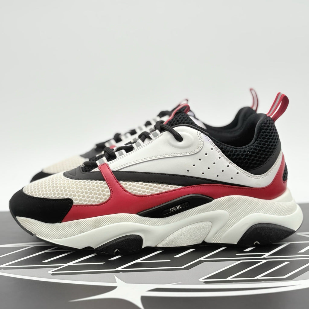 Size 44 (11 US) - Dior B22 Sneaker ' White Red ' | GREAT CONDITION!
