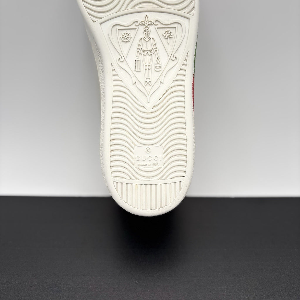 Size 7 G (7.5 US) - Gucci Ace ' Interlocking G ' | SUPER CLEAN!