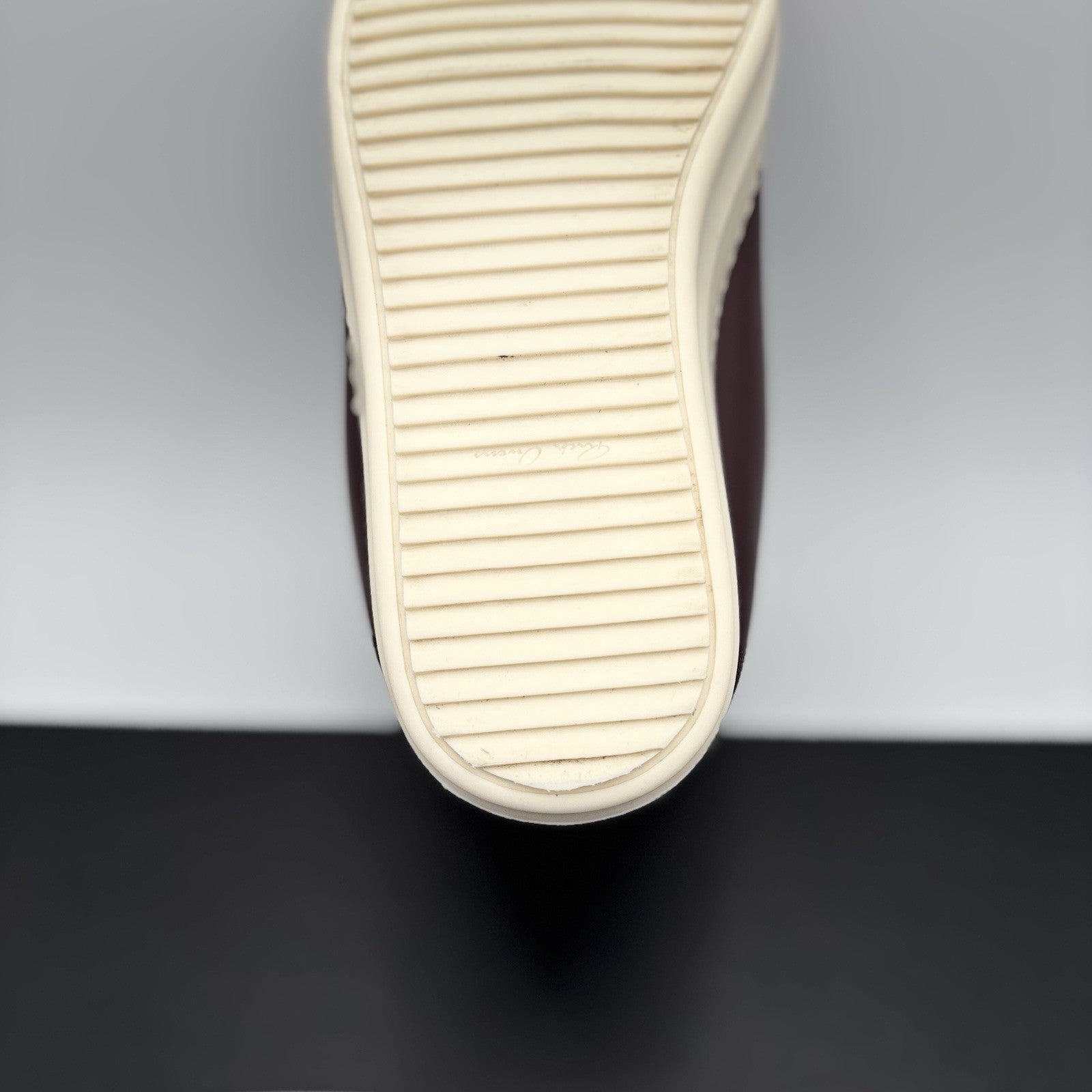 Size 41 (8 US) - Rick Owens Jumbo Lace Padded Ramones ' Amethyst ' | SUPER CLEAN