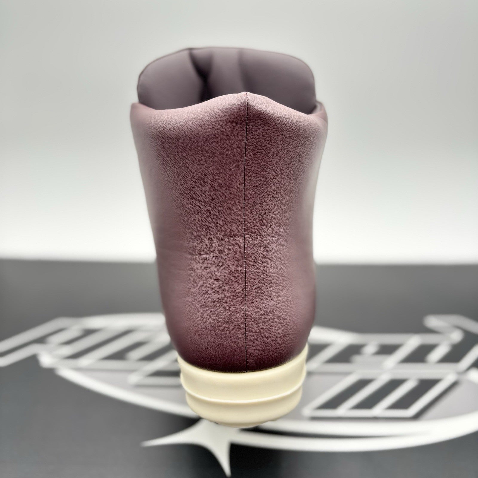 Size 41 (8 US) - Rick Owens Jumbo Lace Padded Ramones ' Amethyst ' | SUPER CLEAN