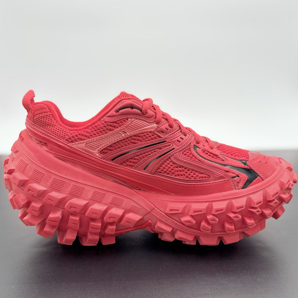 Size 40 (7 US) - Balenciaga Bouncer Defender Sneaker ' Red ' | EXCELLENT COND!