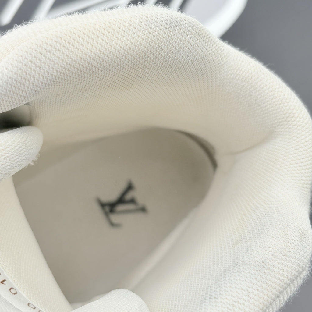 Size 9.5 LV (10.5-11 US) Louis Vuitton Trainer High Top ' Grey ' | GREAT COND!