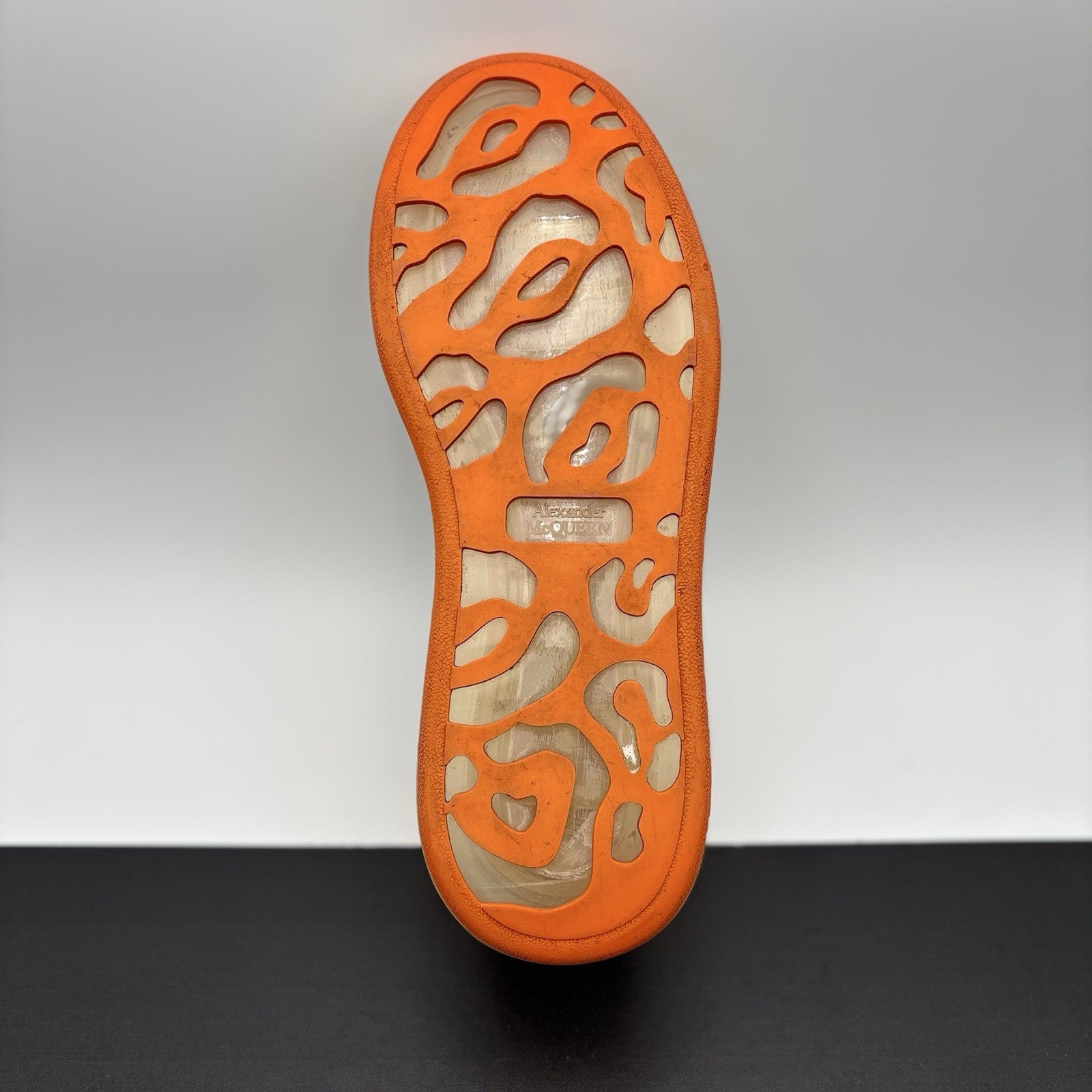 Size 43 (10 US) Alexander McQueen ' Translucent Orange ' | GREAT COND!