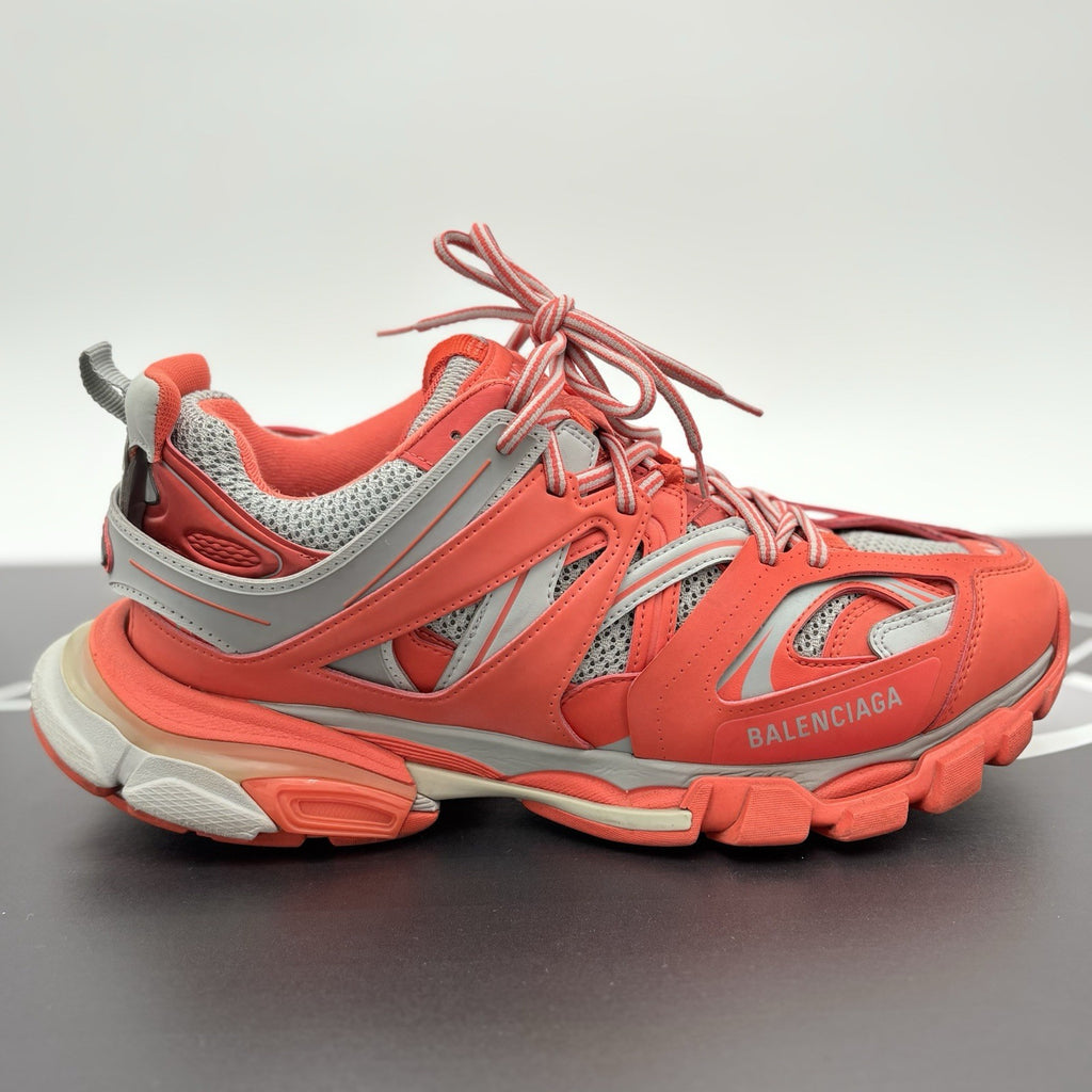 Size 44 (11 US) - Balenciaga Track Sneaker ' Orange Grey ' | GREAT CONDITION!